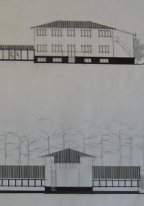 Forslag til kolonien Højbjerghus i Fårevejle 1969 (VI Ø 1969)
